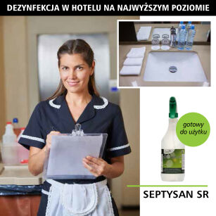 SEPTYSAN SR 750 ml – środek do dezynfekcji powierzchni bez spłukiwania