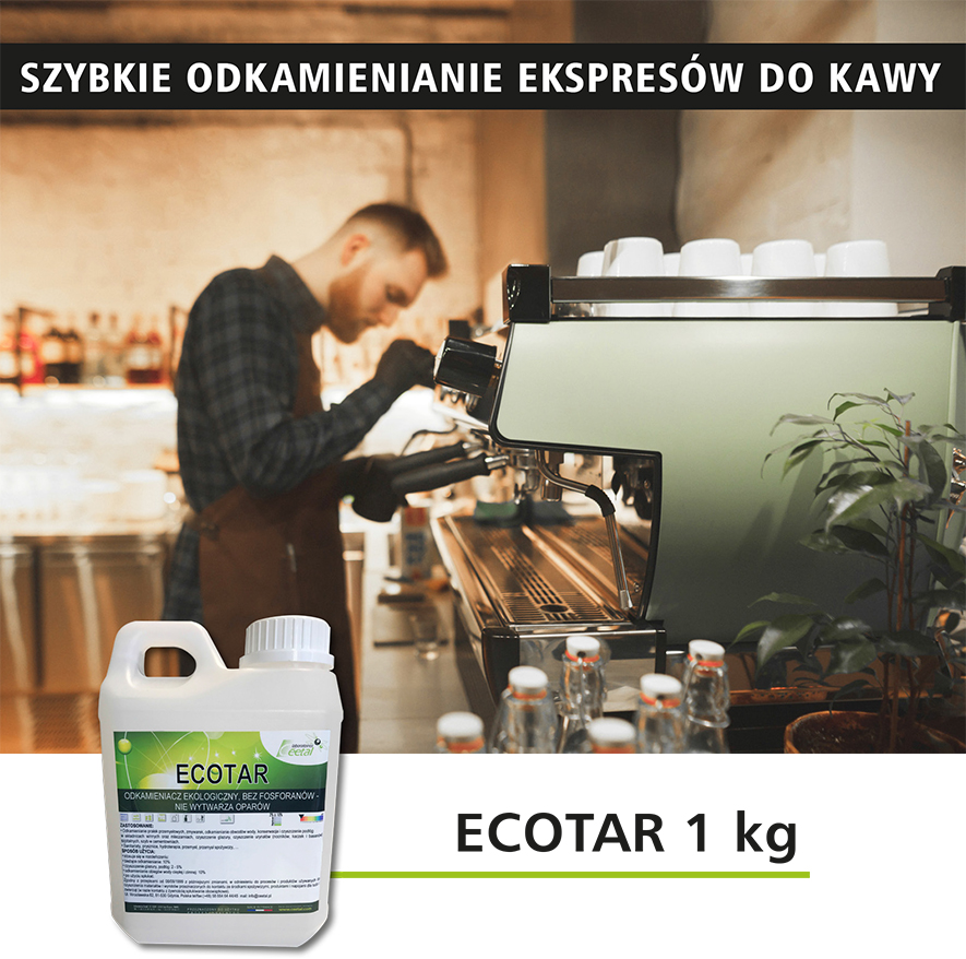 Jak usunąć kamień z ekspresu? ECOTAR – profesjonalny odkamieniacz Jak usunąć kamień z ekspresu? ECOTAR – profesjonalny odkamieniacz